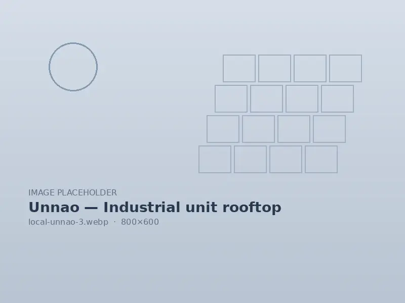 Industrial unit rooftop in Unnao