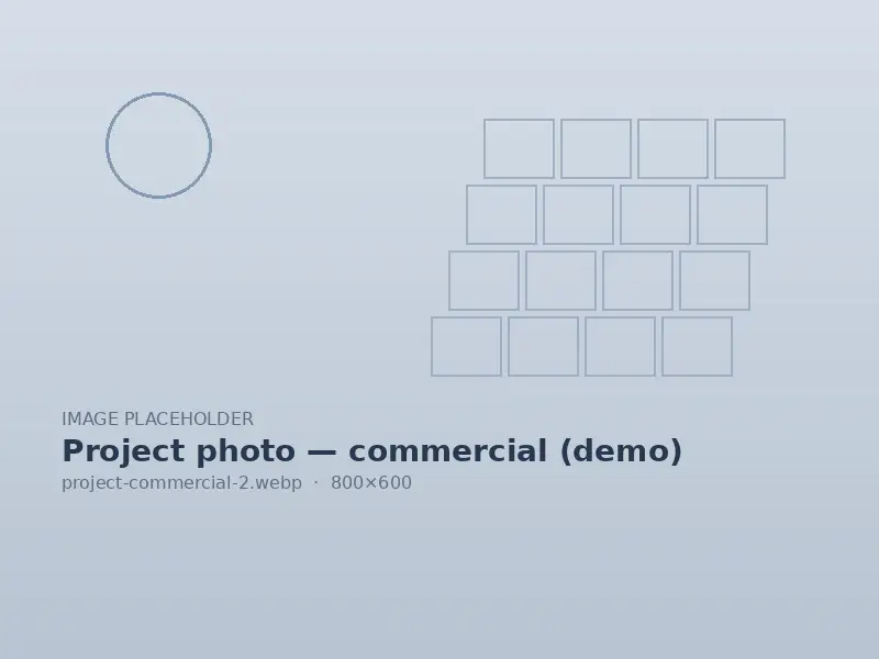 Sample commercial rooftop solar project