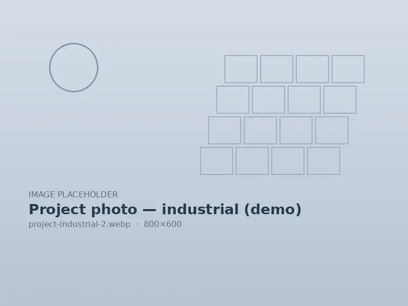 Sample industrial rooftop solar project